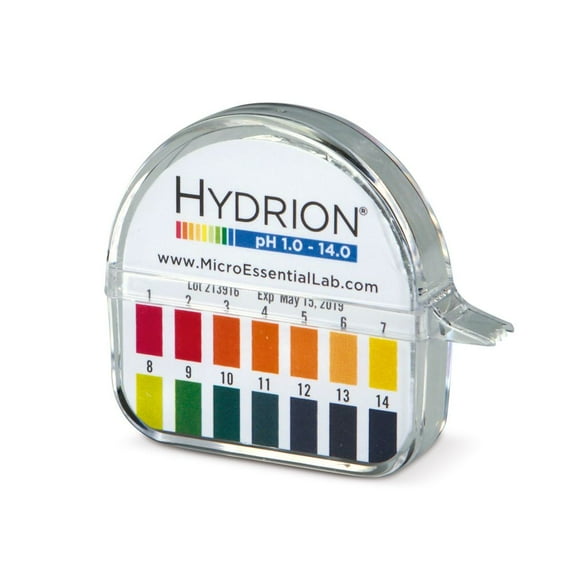 Micro Essential Laboratory Hydrion Spectral pH Test Strip Roll