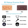 thumbnail image 4 of Oubit Silicone Face Eye Makeup Practice Board,Silicone Face Eye Makeup Face Painting Makeup Practice Board Makeup Practice Training Built for Professionals, 4 of 6