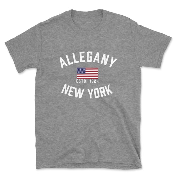 Allegany New York Patriot Men's Cotton T-Shirt