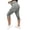 Black, variant on Capri Leggings for Women Stretchy High Waist Side Split Capris Casual Skinny Summer Crop Pants with Pockets