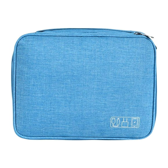 Organizador electrónico shamjiam Organizador de almacenamiento de cables Azul