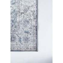 Karachi Area Rug, Grey, 6' X 9'