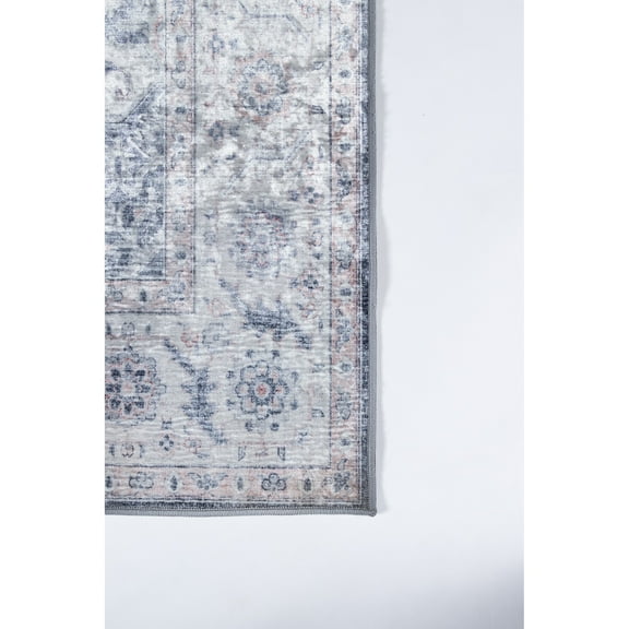 Karachi Area Rug, Grey, 6' X 9'