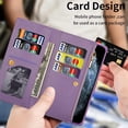 thumbnail image 6 of for iPhone 14 Pro Max Wallet Case with Strap, Premium PU Leather Flip Cover with Card Holder and Kickstand Bracelet Glitter Shockproof TPU Flip Cover Phone Cases for Girls Women, 6 of 16