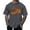 Dark Gray, variant on Mens T Shirts Halloween Crying Pumpkin Printing Casual Short Sleeve Crew Neck Tees Comfortable Breathable Trendy Spring Summer Fall Mens Shirts Brown XXXL