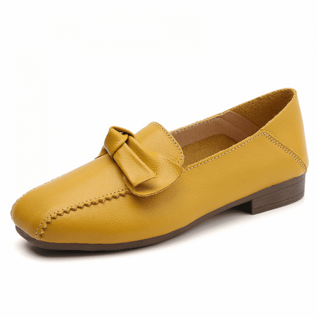 

Women s Fashion Anti-Slip Square Toe Work Shoes