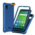 thumbnail image 4 of For TCL K24 /TCL K23 /TCL 50 LE Full-Body Dual Layer Hybrid Case Slim, Drop-Proof TPU Hard PC, Durable Corner Front Bumper Protector Phone Case Cover by Xpression, Blue, 4 of 8