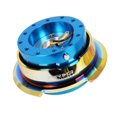 thumbnail image 1 of NRG Innovations SRK-280BL/MC Quick Release (Blue Body/Titanium Chrome Ring), 1 of 3