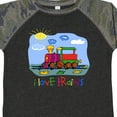thumbnail image 4 of Inktastic I Love Trains Boys or Girls Toddler T-Shirt, 4 of 5