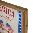 thumbnail image 5 of Northlight America the Beautiful Patriotic Framed Wall Sign - 15.75", 5 of 6