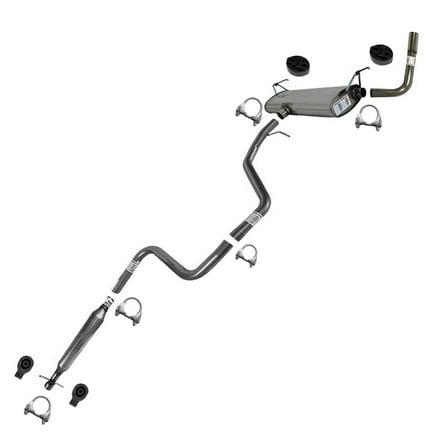 Stainless Steel Cat-Back Exhaust System Kit Fits 2008-2009 Saturn Aura 2.4L - Direct Fit
