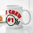 thumbnail image 5 of CafePress - #1 Pit Crew Mug - 11 oz Ceramic Mug - Novelty Coffee Tea Cup, 5 of 6