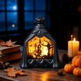 thumbnail image 5 of Clearance Sale! LED Flickering Candle Decor, Battery Operated Flameless Wind Lamp Tabletop Ornament for Halloween Indoor Decor, 5 of 6