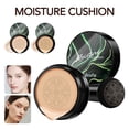 thumbnail image 1 of CC Cream with Mushroom Powder Puff Full Coverage Color Correcting Foundation Cream Hydrating Long Lasting Oil Control Natural Lightweight Concealer, 1 of 8
