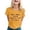 Yellow, variant on NinXxx Women's Graphic Tee Casual Fashion Top Beige S