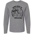 thumbnail image 3 of Inktastic Summer Vacation Mode Carmel Beach California Long Sleeve T-Shirt, 3 of 5