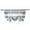 71_Grey, variant on Bathroom Curtains Window Valance,Beauty Roman Curtain Short Sheer Tie Up Window Balloon Shade Sheer Voile