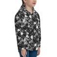 thumbnail image 5 of Kdxio Seamless Pattern With Skulls Pattern Kids Boys Girls Zip Up Hoodie 3D Printed Hooded Sweatshirt Hoody Coat with Pocket 7-12 Y-Medium, 5 of 6