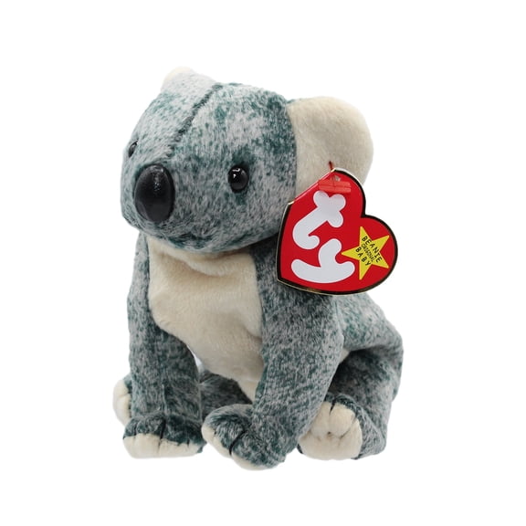 Ty Beanie Babies - EUCALYPTUS the Koala Bear (Regular Size 6" Plush)(BONUS 1 FUN CHOPS)