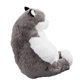 thumbnail image 2 of Lovely Stuffed Dog Doll Grey White Decompression Cute Dog Plush Toy For Reducing Stress Office, 2 of 5