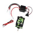 thumbnail image 1 of Universal RC Motor ESC Set 540 Motor cepillado 60A ESC para 1:10 Crawler 27T perfke ESC de coche RC, 1 of 9