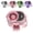 Pink, variant on 2026 Car Clip-on Air Conditioner Fan, Hands-Free Personal Cooling Fan with LED Display, 360° Rotation Portable Mini Fan with 199 Speeds & Cooling Tech