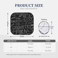thumbnail image 3 of Fotbe Black Scientific Juego de 2 Piezas de Parasoles para Parabrisas | Bloqueador Solar para Auto | Accesorios Plegables para Protección Solar Interior-Small, 3 of 6