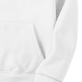 thumbnail image 6 of Aimik Plus Size Pullover Hoodie for Men Stylish Graphic Print Minimalist Fleece Hooded Sweatshirt with Kangaroo Pocket, 6 of 6