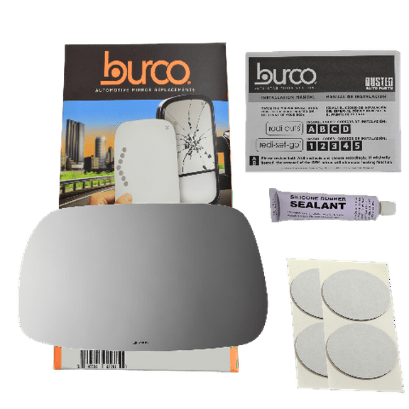 Fits 01-03 Prius Left Driver Mirror Glass Replacement Lens w/Adhesive USA