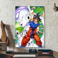 thumbnail image 4 of Cuadro Decorativo Goku Freezer Namek Canvas Listo Para Colgar 30x45cm Jungle Art Impresion Tela Arte, 4 of 6