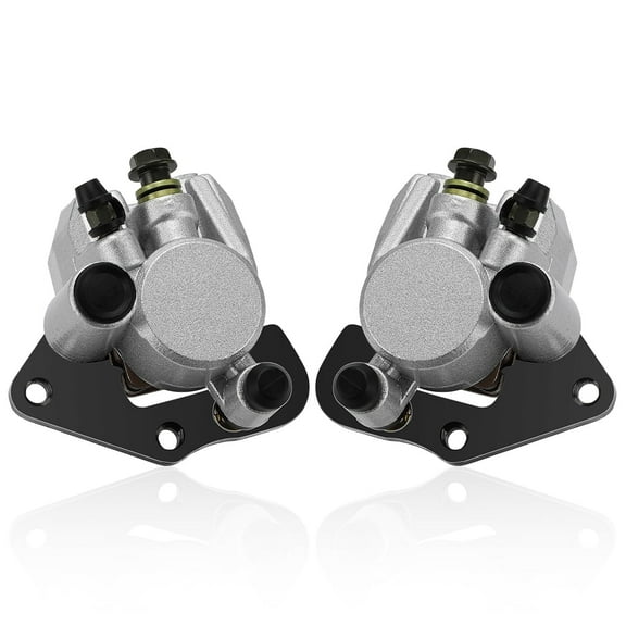 MATI Front Left Right Brake Calipers W/Pads for Kawasaki Prairie 360 300 400 KVF300 KVF360 KVF400 97-13