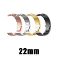 thumbnail image 2 of 【22mm】 Stainless Steel Metal Strap With Superior Durability And Stylish Compatible With Smartwatch Youth Mens Watch for Work Sailing Young Mens for Teenagers Extra Large Face for Men Mens Stainless, 2 of 3