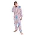 thumbnail image 5 of Soft Big Kids Onesie Pajamas Cozy Loose-Fit Jumpsuits for kids with Pockets for Christmas Lounge & Play Seashells and Bows, 5 of 8