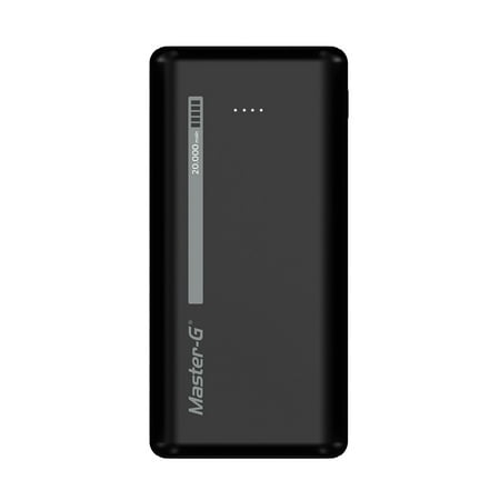 20000Mah Cargador Portatil Bateria Externa Para Cargar Celular Universal  Black