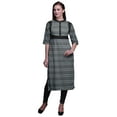 thumbnail image 1 of Bimba Robe Kurti Longue Indienne Imprimée, Tunique Droite, Robes pour Femmes, 1 of 5