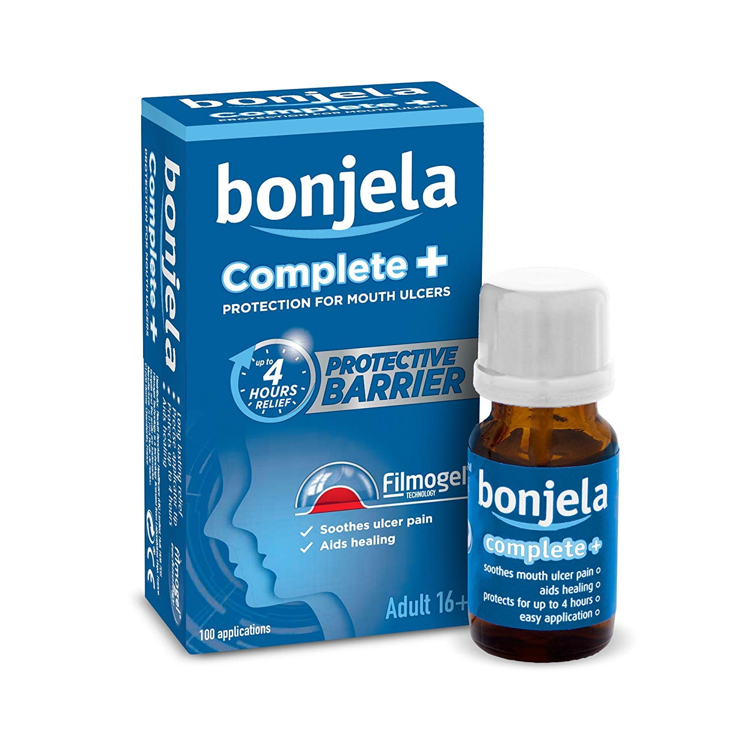 bonjela complete plus 10ml complete mouth ulcer care by bonjela complete plus by reckitt benckiser walmart com