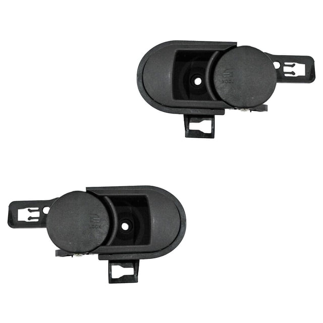 Par de MANIJAS PUERTA INTERIOR GENERICA Wrangler 2009 al 2010 JEEP Traseras Negro