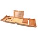 thumbnail image 1 of Bandeja para bañera Bañera de bambú ajustable Spa Bañera Organizador para carrito Libro Soporte para Abanopi Camello, 1 of 7
