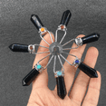thumbnail image 4 of 7 Chakra Points Energy Generator,Reiki Healing Crystal Stone,Black Obsidian S01, 4 of 4