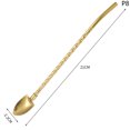 thumbnail image 1 of 2In1Drinking Straws Spoon Creative Stainless Steel Reusable Drinking Straw Watermelon Spoon Bar Milk Coffee Stirring Tool 8, 1 of 6