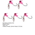 thumbnail image 7 of Pebbuoy 5Pcs 2.5CM/1.7G/3.5G Fishing Lure Hook with Spinner Sequin Barbed 3D Eyes Metal Jigging Fish Hook Outdoor Fishing Accessories, 7 of 7