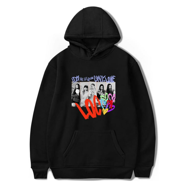 ITZY LOCO Merch Hoodie Women Hip Hop Kpop Pullover Casual Harajuku  Sweatshirt - Walmart.com