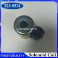 thumbnail image 3 of Diesel Engine Fuel Shutdown Solenoid Valve, 24V, Anthracite Pillar, Engine Stop Solenoid Coil, 323-9531, 3239531, 3 of 3