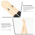 thumbnail image 4 of 4 Pairs Maple Sticks Drum Wood Drumsticks for Adults Wooden Aldult Percussion Instrument Child, 4 of 6