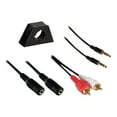 thumbnail image 2 of Axxess AXM-35-DMK 3.5 Mm Mini Jack Extension Cable With Dash Mounting Bracket, 2 of 4