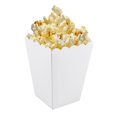 thumbnail image 5 of RENACLIPY 50Pcs White Paper Popcorn Boxes with Simple Design for Storage and Wedding Favors, 5 of 5