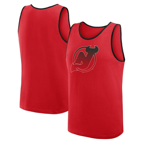 Men's Logo Athletic Red New Jersey Devils Unmatched Success Tank Top