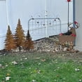 thumbnail image 4 of Rustic Metal Christmas Tree, 1Pc Farmhouse Country Retro Outdoor Garden Decoration, Xmas Yard Ornament For Garden Patio Lawn Decor, 4 of 6