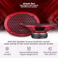 thumbnail image 6 of 2 Pack DS18 6x9" Midrange Loudspeaker 400 Watts Max 200 Watts RMS 4Ω Car Audio, 6 of 7