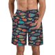 thumbnail image 1 of Fotbe Colorful Fish Trajes de Baño Estampados para Hombre, Shorts de Verano de Secado Rápido, Ropa de Playa, Bañadores-Large, 1 of 6